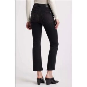 Rag & Bone‎ Peyton Mid Rise Ankle Bootcut Jeans Cornelia Black Size 26